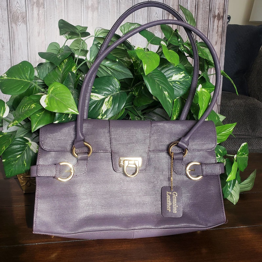LORD & TAYLOR - Leather Shoulder Bag
